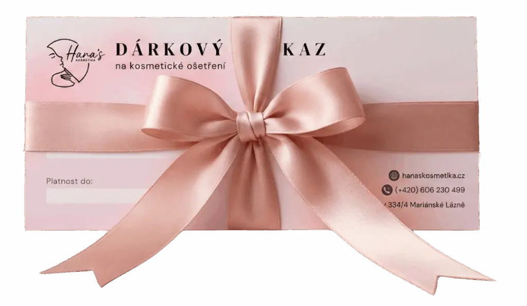 Dárkový poukaz Hana's Kosmetika